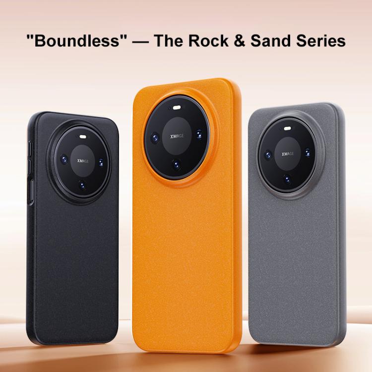 For Huawei Mate 60 Pro Boundless Series Rock Sand Magnetic Phone Case