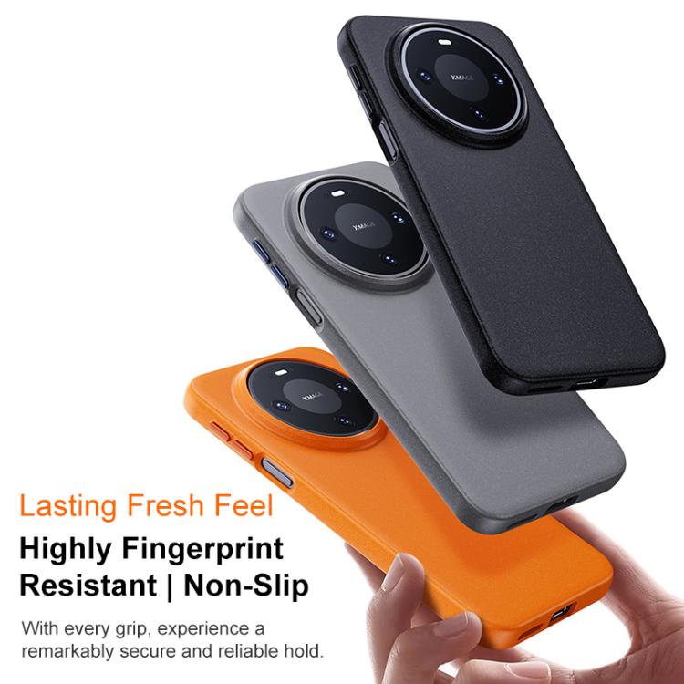 For Huawei Mate 60 Pro Boundless Series Rock Sand Magnetic Phone Case