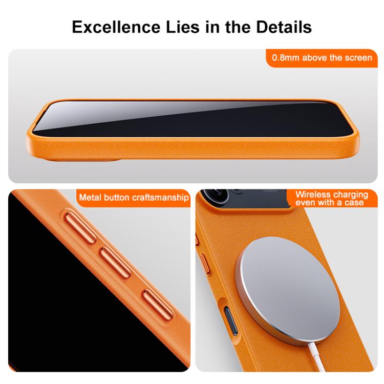 For Honor 600 / 600 Pro Global Boundless Series Rock Sand Magnetic Phone Case