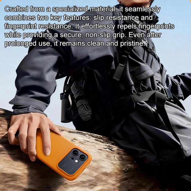 For Honor 600 / 600 Pro Global Boundless Series Rock Sand Magnetic Phone Case