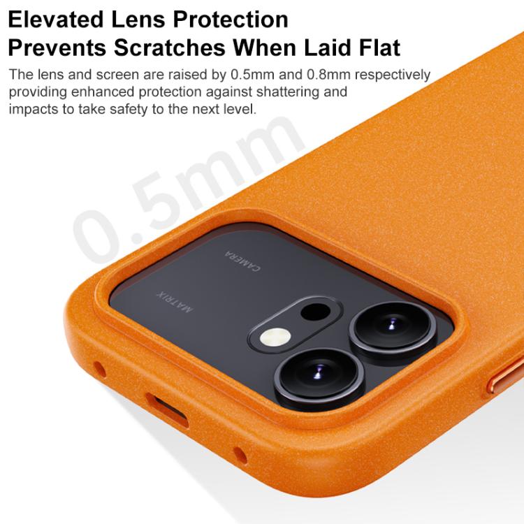 For Honor 600 / 600 Pro Global Boundless Series Rock Sand Magnetic Phone Case
