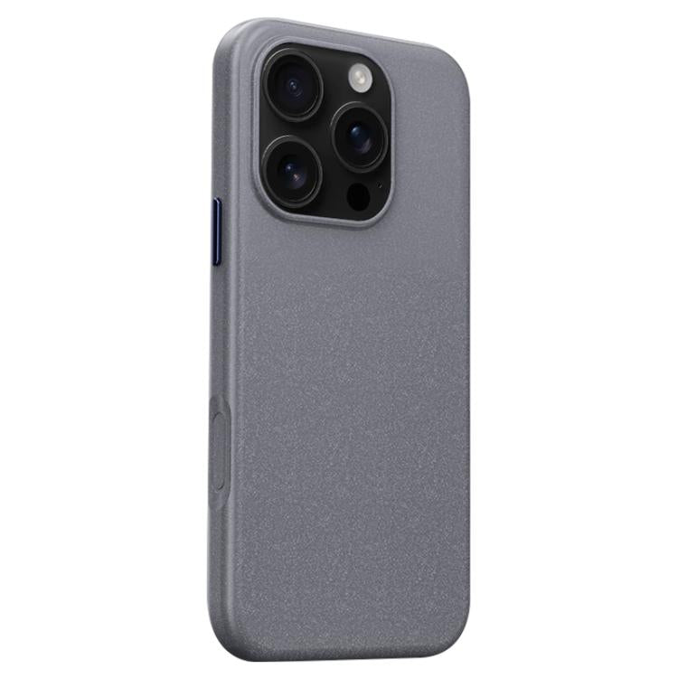 For iPhone 16 Pro Max Boundless Series Rock Sand Magnetic Phone Case