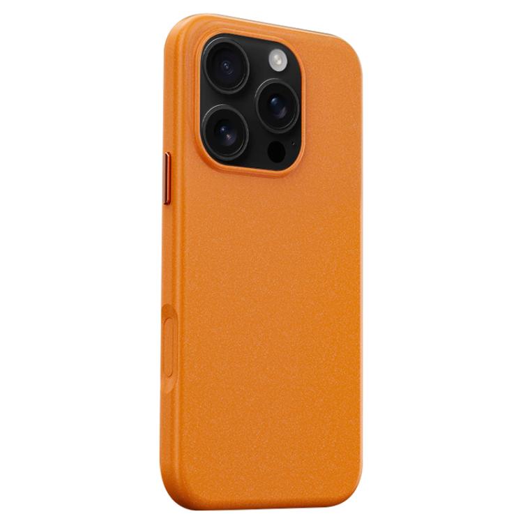 For iPhone 16 Pro Boundless Series Rock Sand Magnetic Phone Case