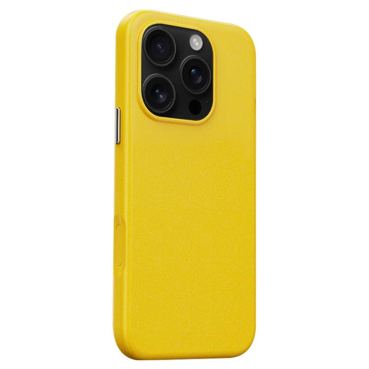 For iPhone 16 Pro Boundless Series Rock Sand Magnetic Phone Case