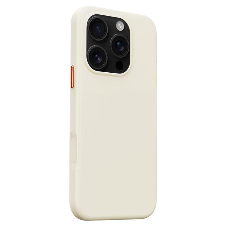 For iPhone 16 Pro Boundless Series Rock Sand Magnetic Phone Case