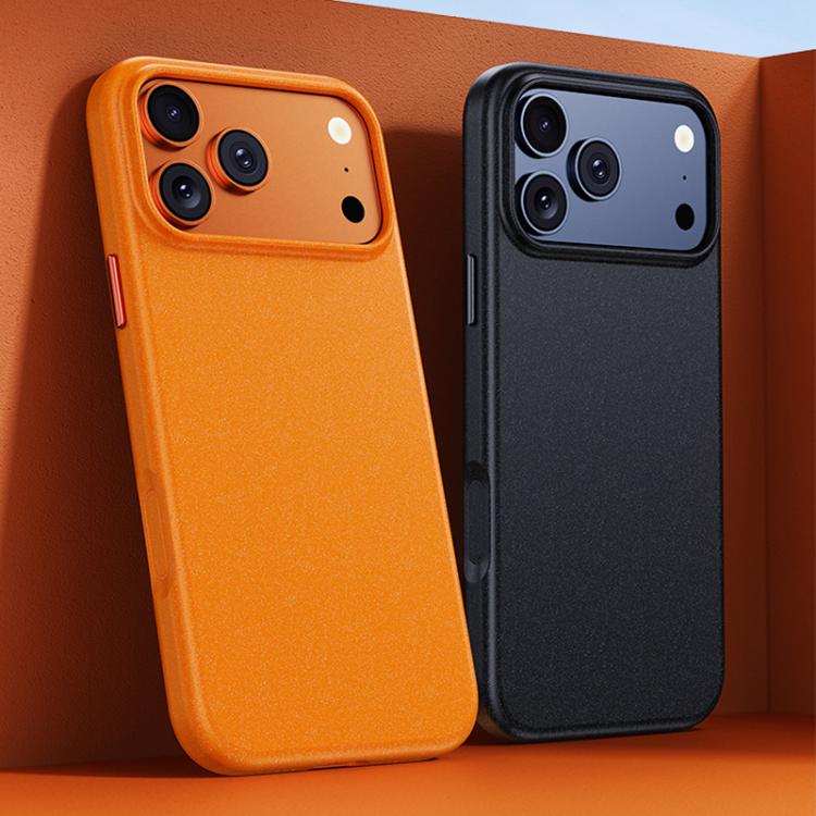 For iPhone 17 Pro Max Boundless Series Rock Sand Magnetic Phone Case