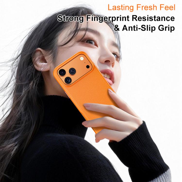 For iPhone 17 Pro Max Boundless Series Rock Sand Magnetic Phone Case