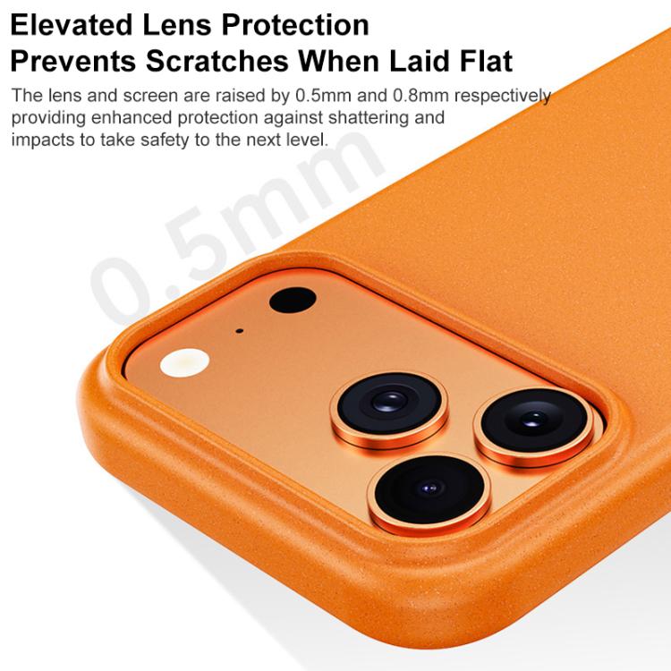For iPhone 16 Pro Max Boundless Series Rock Sand Magnetic Phone Case