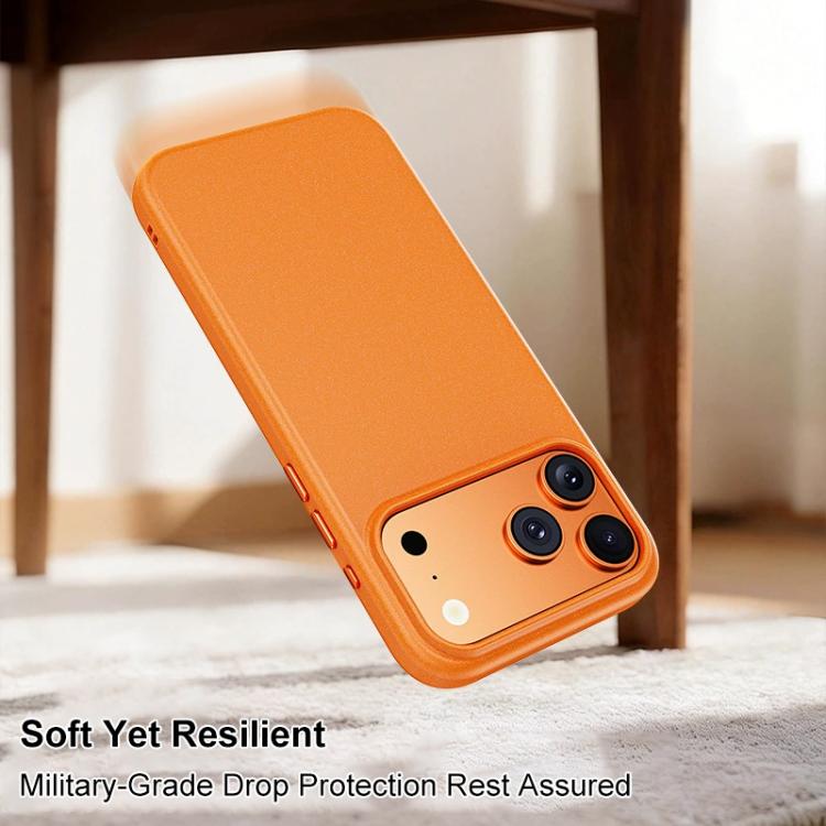 For iPhone 16 Pro Max Boundless Series Rock Sand Magnetic Phone Case