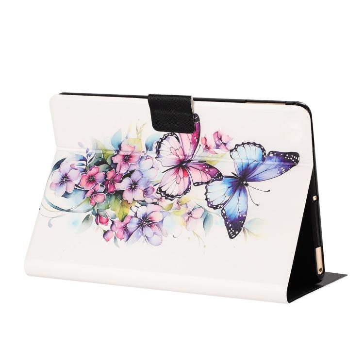 For Amazon Kindle Paperwhite 5 2021 Litchi Texture Voltage Painted Vegan Leather Smart Tablet Case