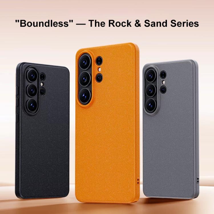 For Samsung Galaxy S26 Ultra 5G Boundless Series Rock Sand Magnetic Phone Case