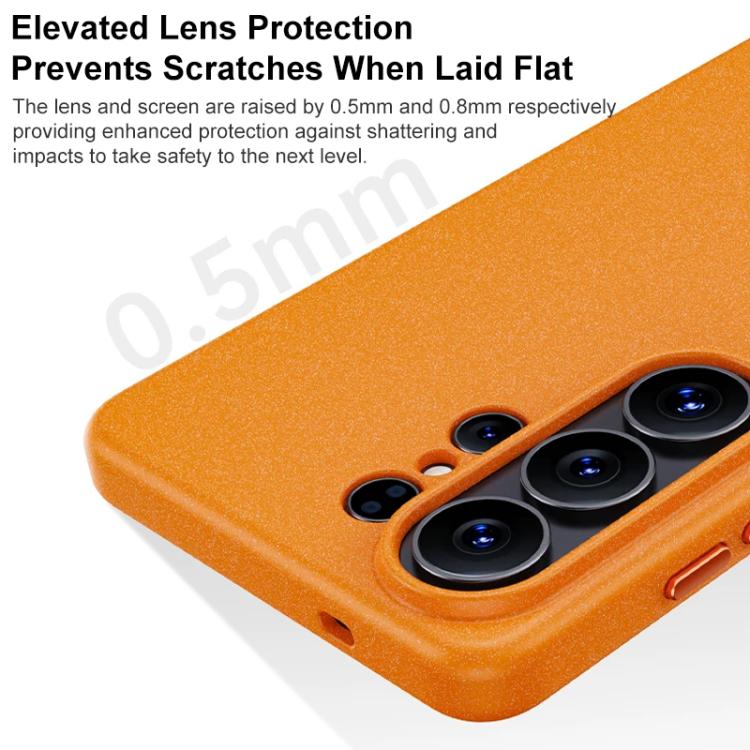 For Samsung Galaxy S24 Ultra 5G Boundless Series Rock Sand Magnetic Phone Case
