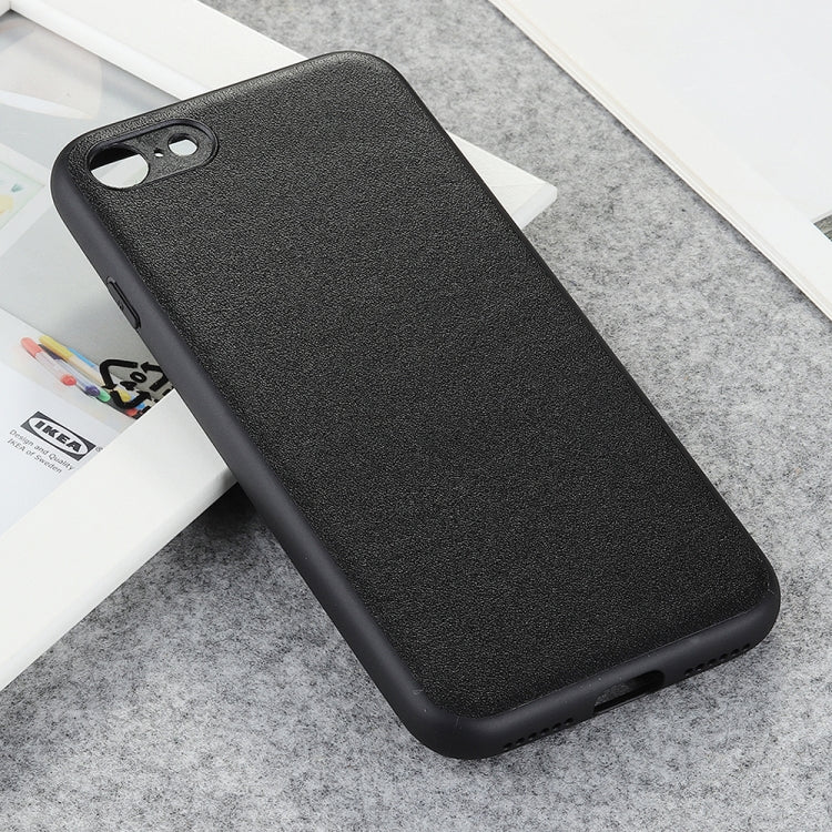 For iPhone SE 2022 / SE 2020 / 8 / 7 Lambskin Texture Protective Case