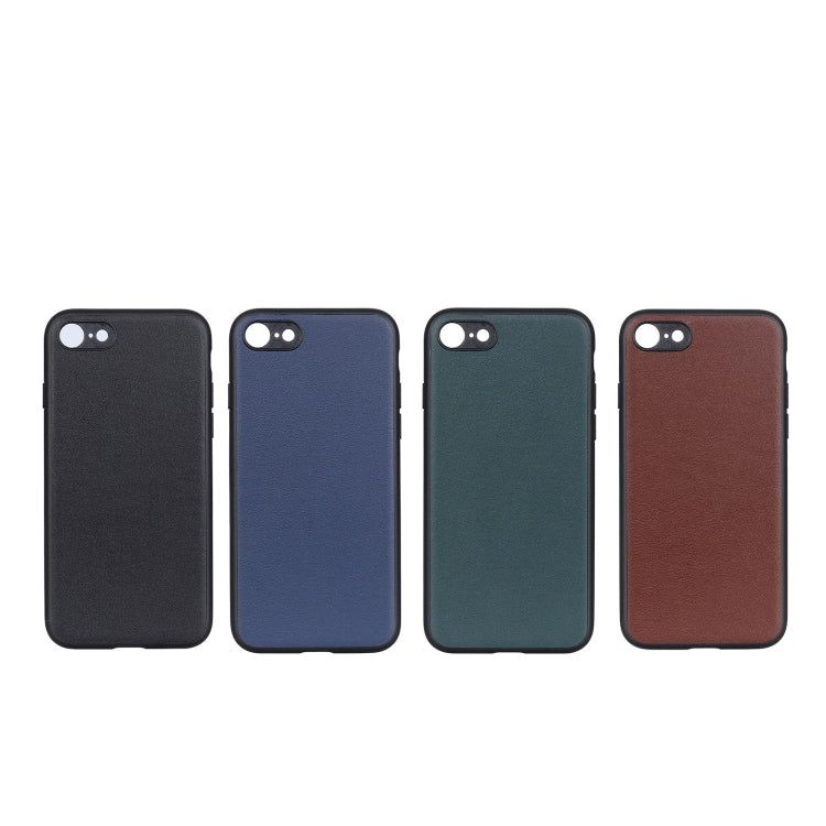 For iPhone SE 2022 / SE 2020 / 8 / 7 Lambskin Texture Protective Case