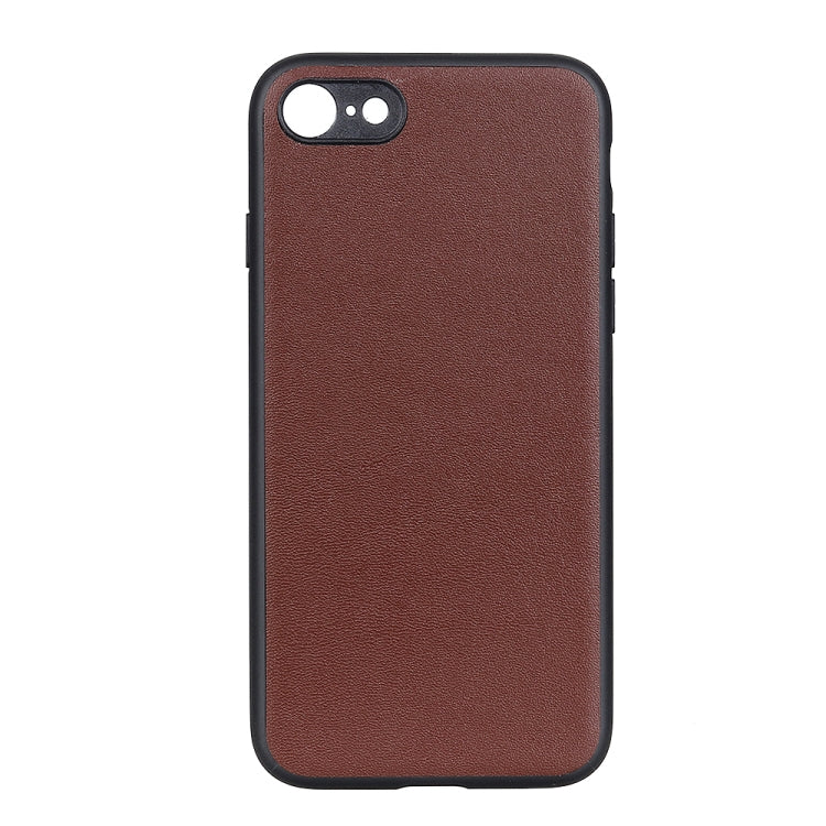 For iPhone SE 2022 / SE 2020 / 8 / 7 Lambskin Texture Protective Case