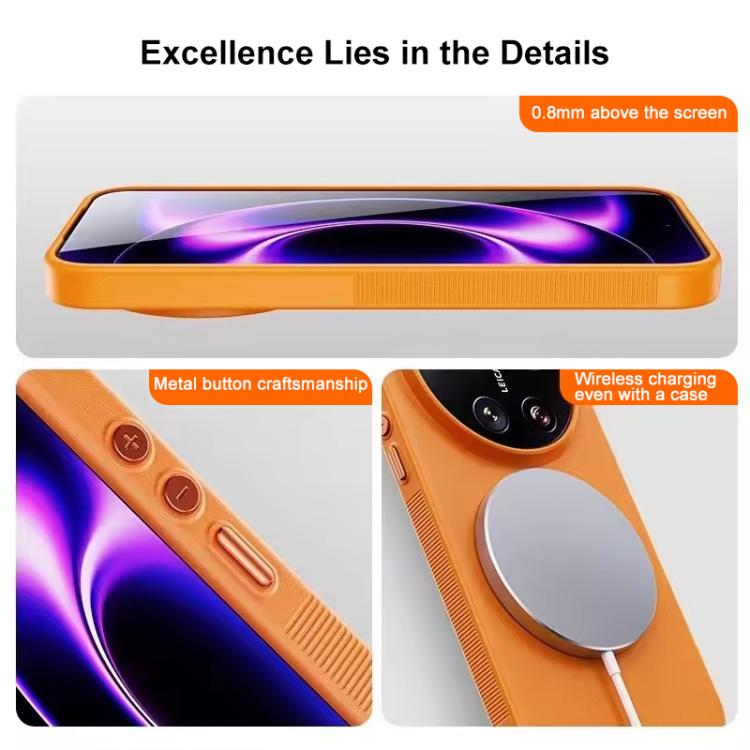 For Redmi K90 Boundless Series Rock Sand Magnetic Phone Case