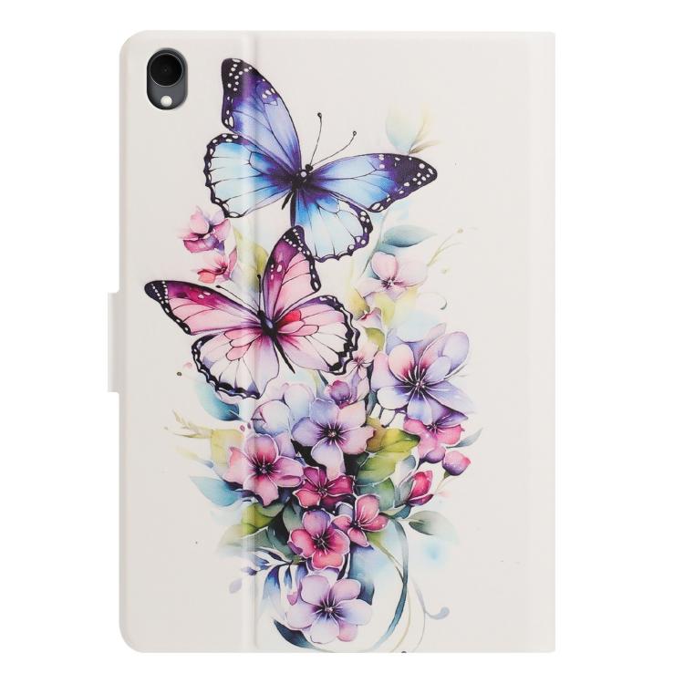 For Samsung Galaxy Tab S11 Litchi Texture Voltage Painted Vegan Leather Smart Tablet Case