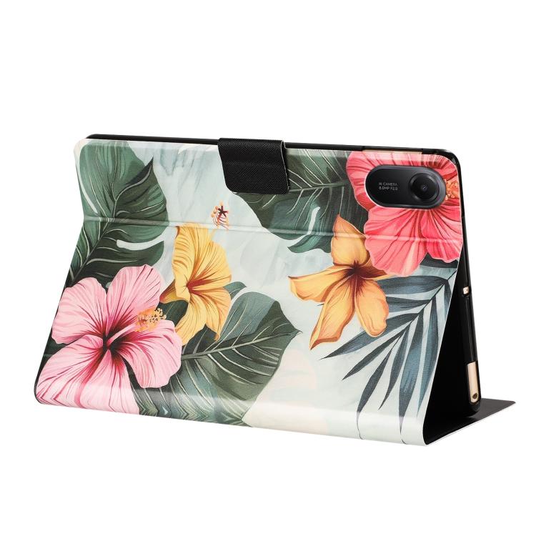 For Xiaomi Redmi Pad 2 Litchi Texture Voltage Painted Vegan Leather Smart Tablet Case