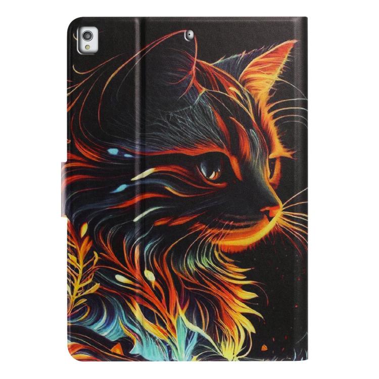 For Samsung Galaxy Tab A 10.1 2019 / T510 Litchi Texture Voltage Painted Vegan Leather Tablet Case