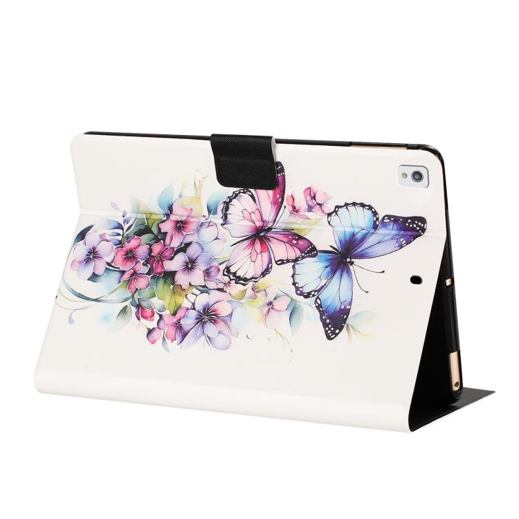 For Samsung Galaxy Tab A 10.1 2019 / T510 Litchi Texture Voltage Painted Vegan Leather Tablet Case