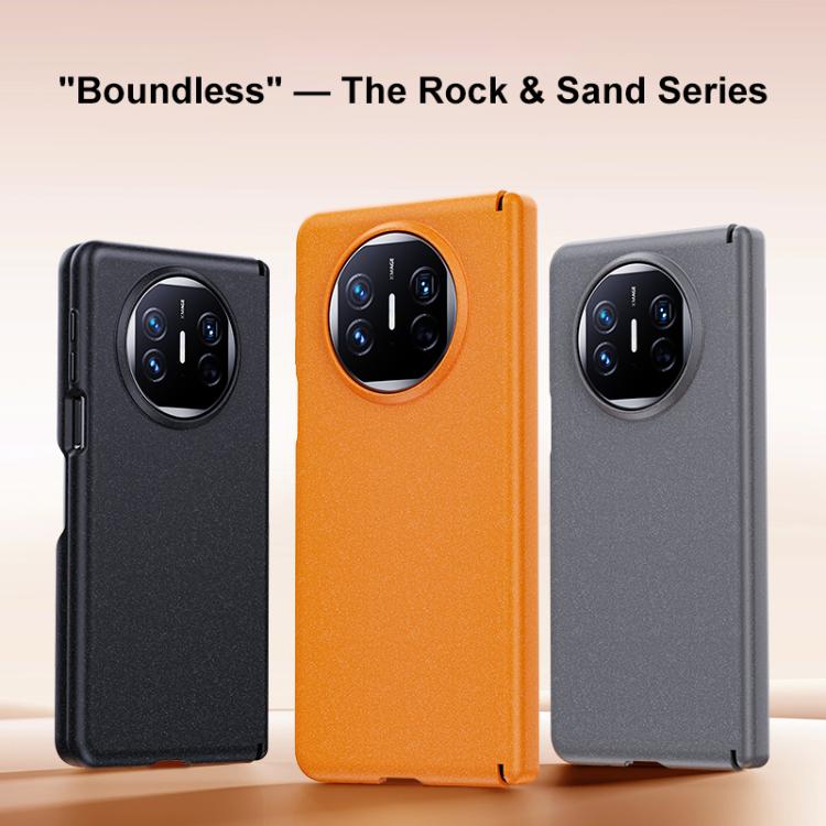 For Huawei Mate X3 / X5 Boundless Series Rock Sand Dual Center Magnetic Phone Case