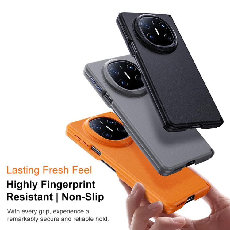 For Huawei Mate X6 Boundless Series Rock Sand Dual Center Magnetic Phone Case