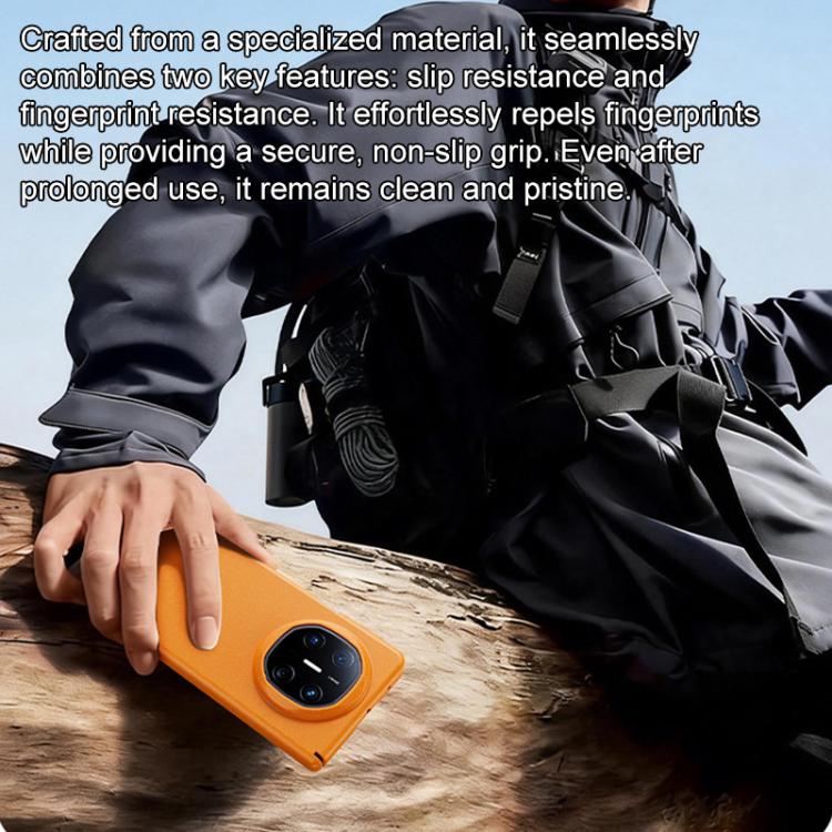 For Huawei Mate X6 Boundless Series Rock Sand Dual Center Magnetic Phone Case
