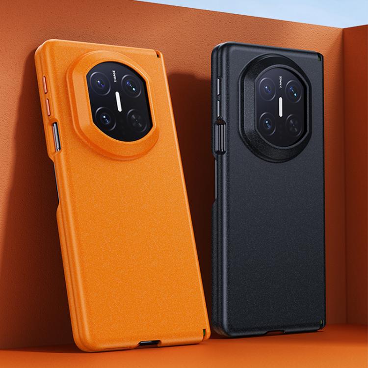 For Huawei Mate X7 Boundless Series Rock Sand Dual Center Magnetic Phone Case
