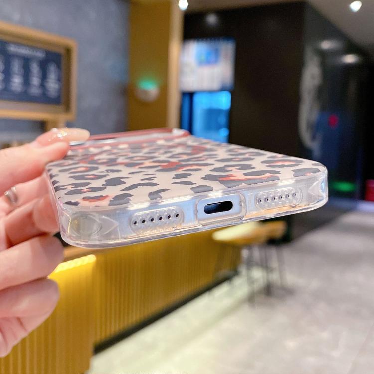 For iPhone 17 Leopard Print Design PC + TPU Magnetic Phone Case