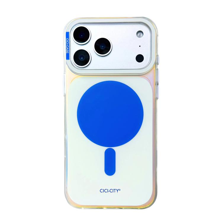 For iPhone 17 Pro Max CICI-CITY CH-63 Light & Shadow Solid Color Magnetic Phone Case