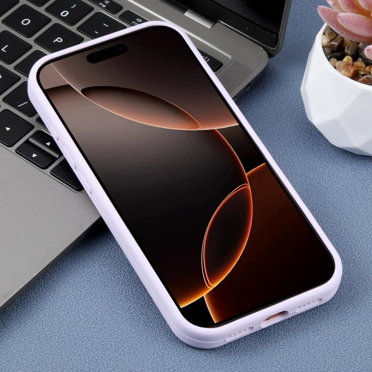 For iPhone 16 Pro Large Hole Daisy Floral Printed Liquid Silicone Phone Case