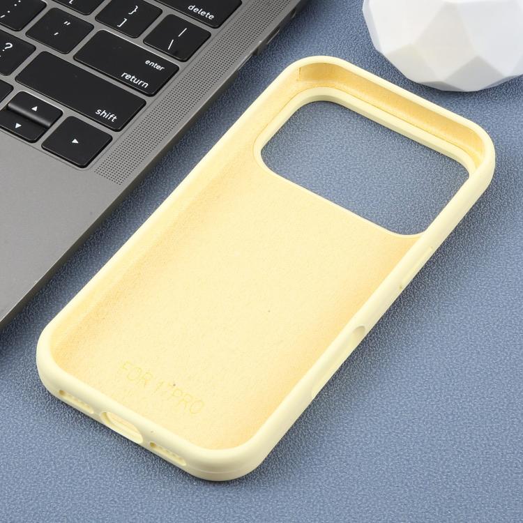For iPhone 15 Pro Max Large Hole Daisy Floral Printed Liquid Silicone Phone Case