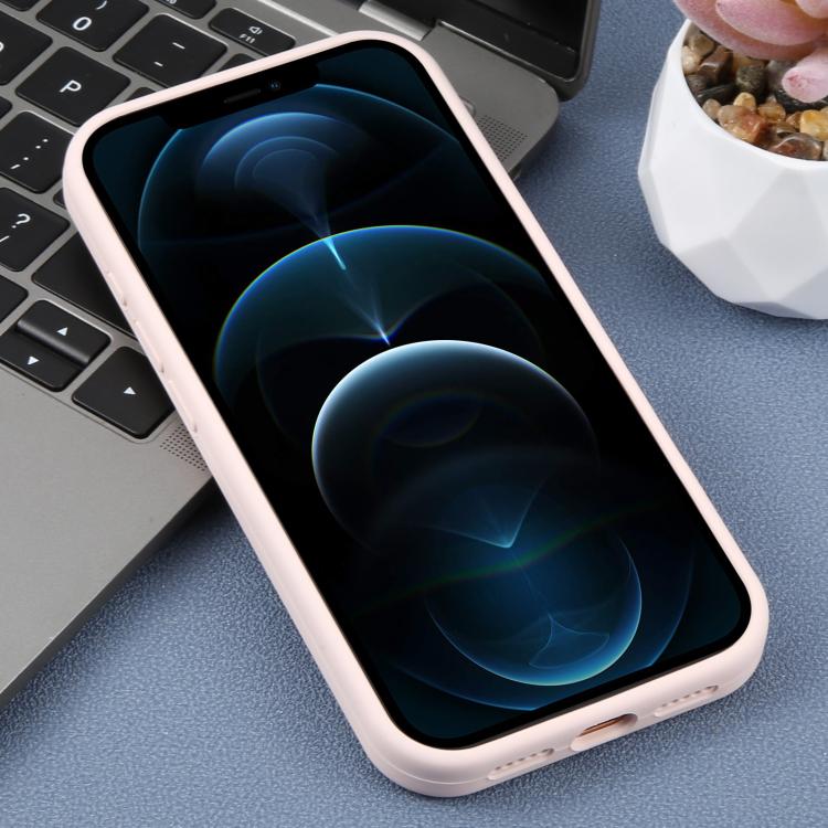 For iPhone 12 Pro Max Large Hole Daisy Floral Printed Liquid Silicone Phone Case