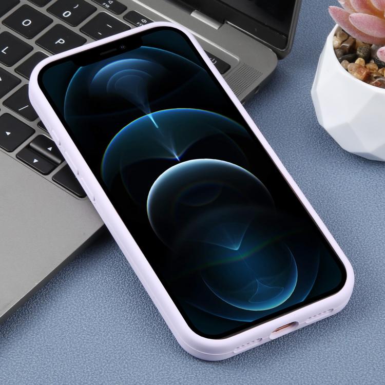 For iPhone 12 Pro Max Large Hole Daisy Floral Printed Liquid Silicone Phone Case