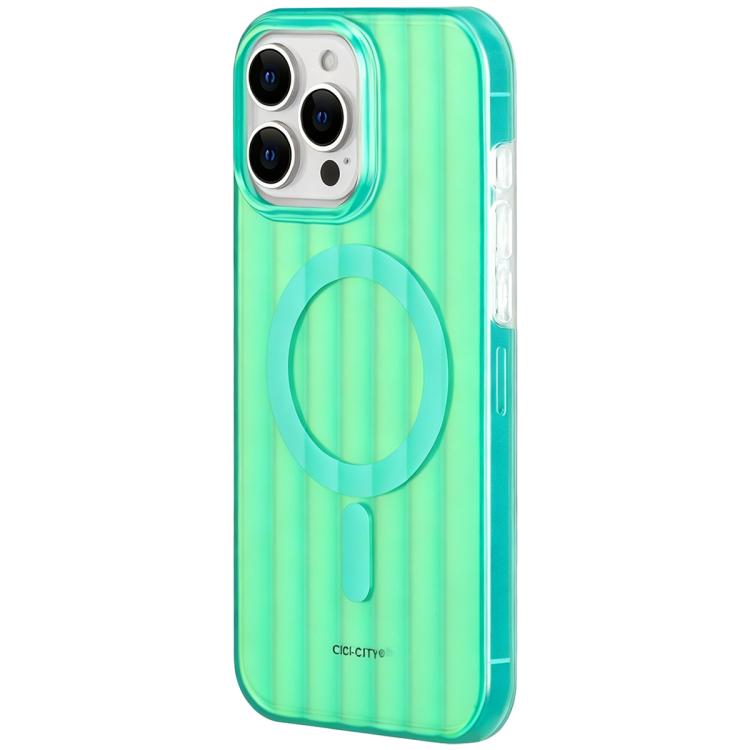 For iPhone 15 Pro Max CICI-CITY CH-64 Aurora Solid Color Magnetic Phone Case