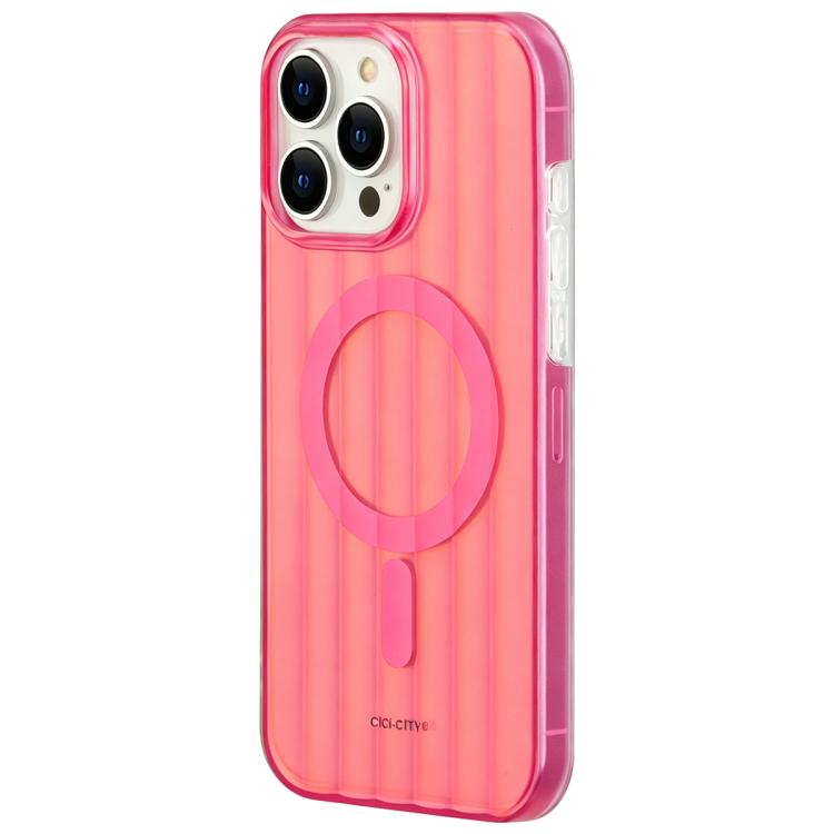 For iPhone 15 Pro CICI-CITY CH-64 Aurora Solid Color Magnetic Phone Case