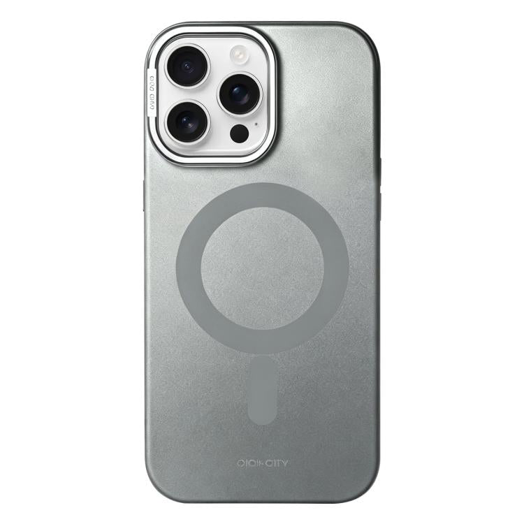 For iPhone 16 Pro CICI-CITY CH-65 Moonlight Sheen Metallic Texture Magnetic Phone Case