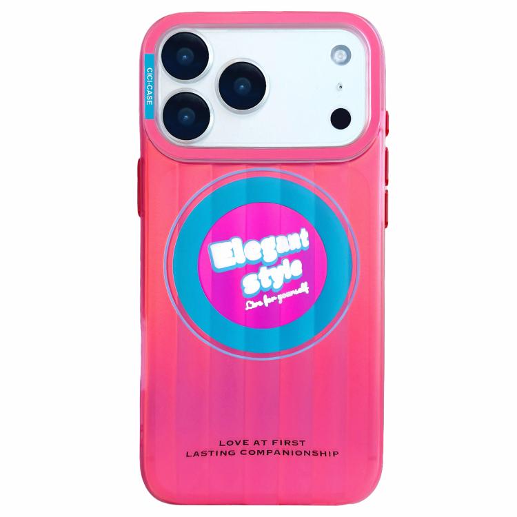 For iPhone 17 Pro CICI-CITY CH-66 Aurora Stripe Magnetic Phone Case