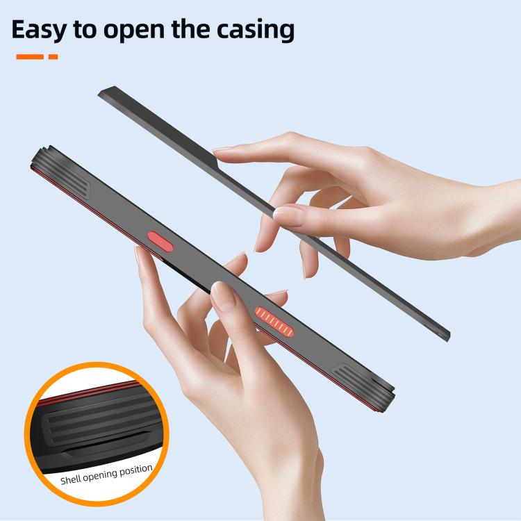 For iPhone 17 Pro Max RedPepper GTM Series IP68 Waterproof Magnetic Diving Phone Case - Black