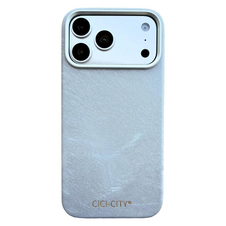 For iPhone 17 Pro Max CICI-CITY CH-67 Velvet Invisible Magnetic Solid Color Phone Case