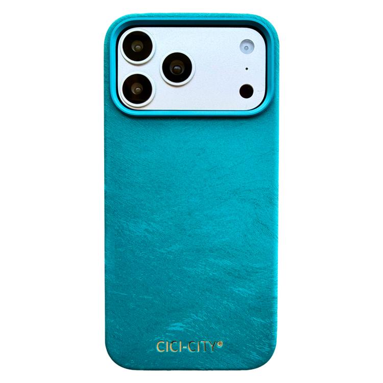 For iPhone 17 Pro Max CICI-CITY CH-67 Velvet Invisible Magnetic Solid Color Phone Case