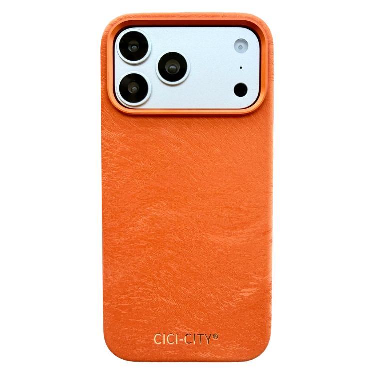 For iPhone 17 Pro CICI-CITY CH-67 Velvet Invisible Magnetic Solid Color Phone Case