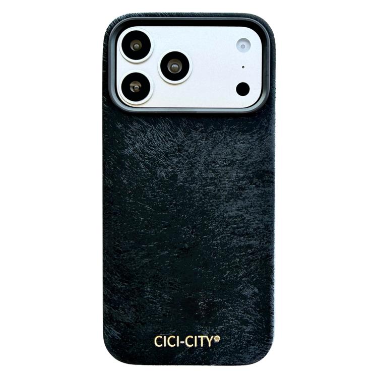 For iPhone 17 Pro CICI-CITY CH-67 Velvet Invisible Magnetic Solid Color Phone Case