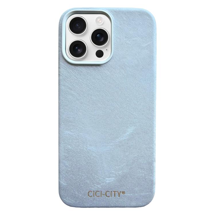 For iPhone 15 Pro CICI-CITY CH-67 Velvet Invisible Magnetic Solid Color Phone Case