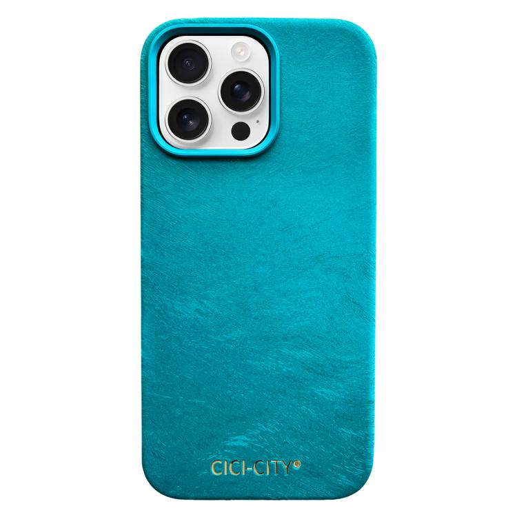 For iPhone 15 Pro CICI-CITY CH-67 Velvet Invisible Magnetic Solid Color Phone Case