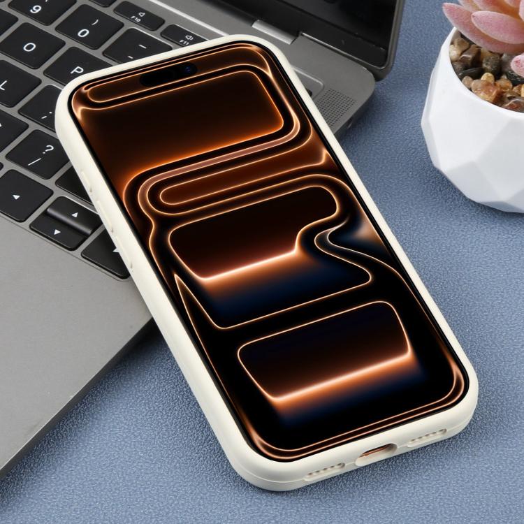For iPhone 17 Pro Large Hole Leopard Print Liquid Silicone Phone Case