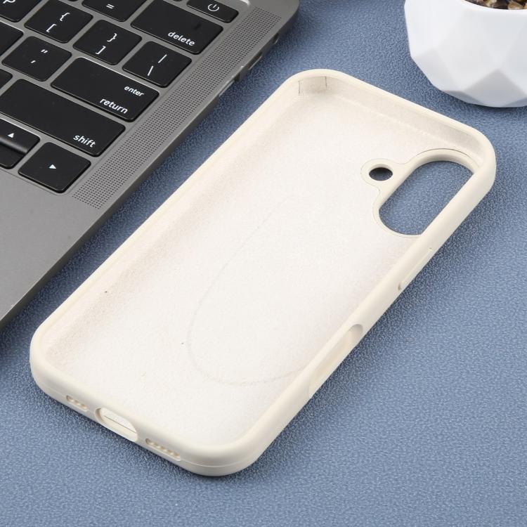For iPhone 17 Large Hole Leopard Print Liquid Silicone Phone Case