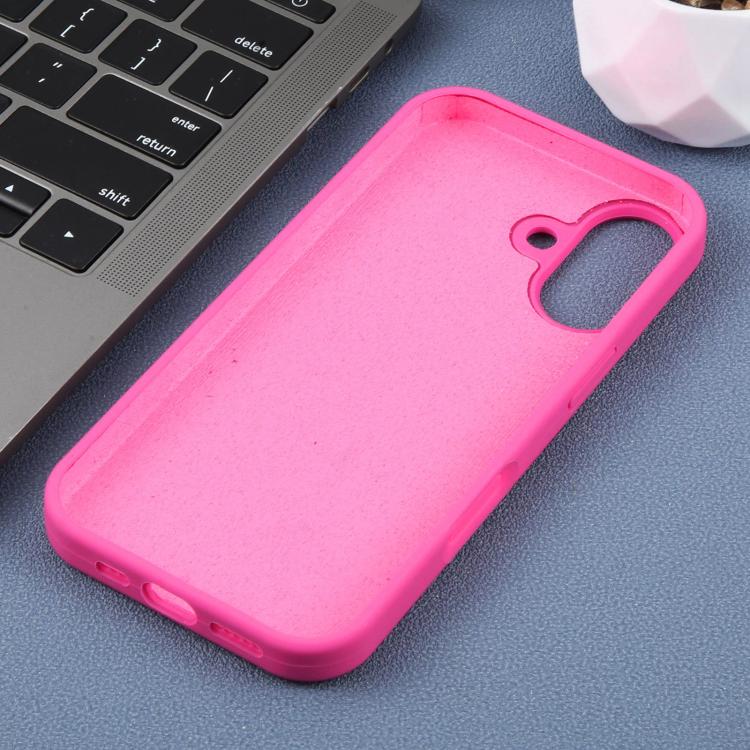 For iPhone 17 Large Hole Leopard Print Liquid Silicone Phone Case