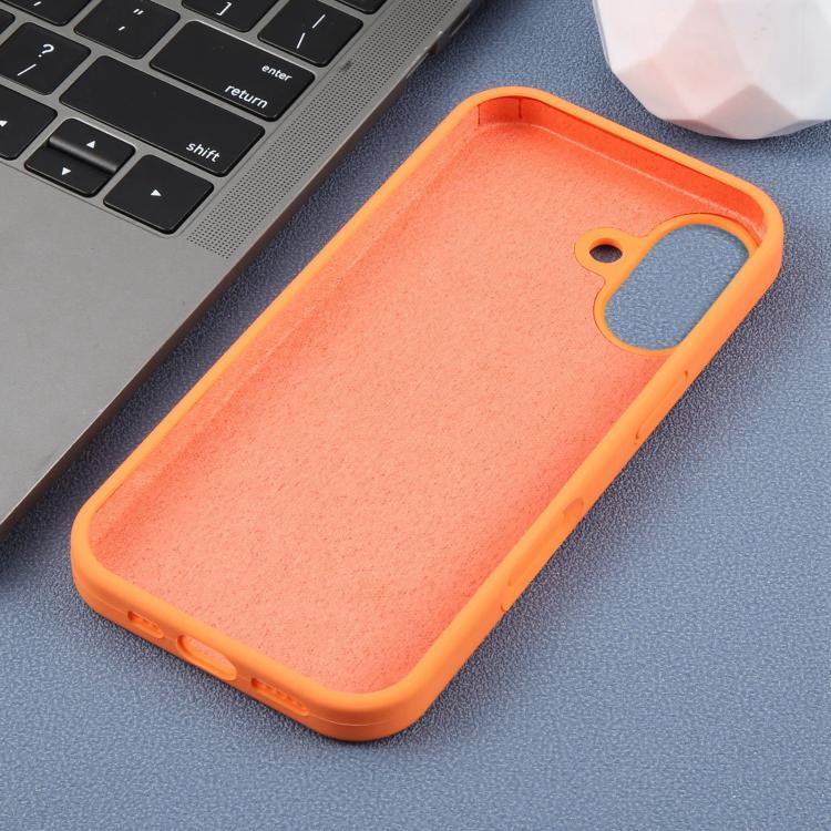 For iPhone 17 Large Hole Leopard Print Liquid Silicone Phone Case