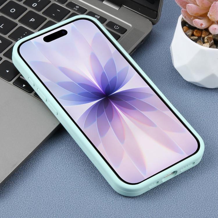 For iPhone 17 Large Hole Leopard Print Liquid Silicone Phone Case
